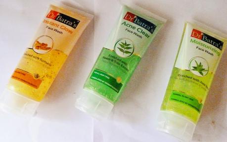 Face Washes for all from Dr.Batra's