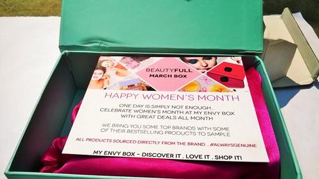 My Envy Box March 2015 Review