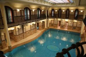 The luxurious spa at the Corinthia
