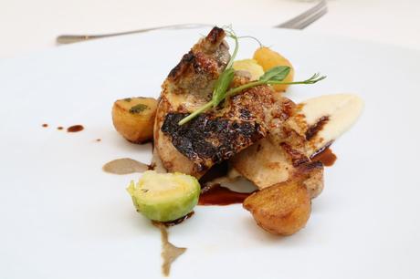 A most appetizing lunch at the Brassiere Restaurant, Corinthia Hotel - Guinea Fowl