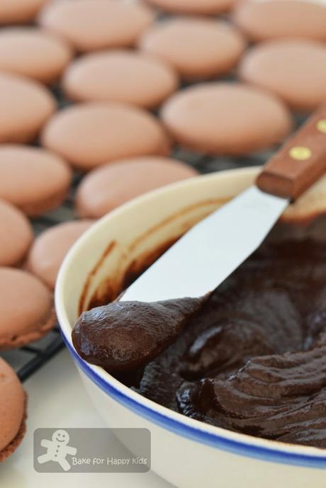 Chocolate French Macarons (Italian Meringue)