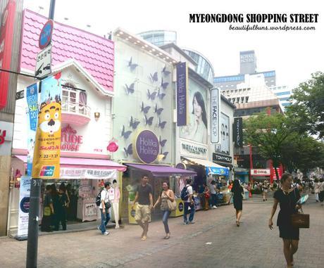 MYEONGDONG shopping street 1