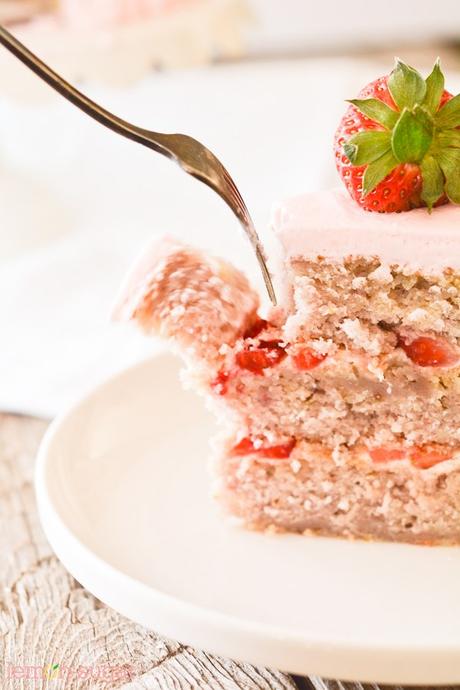 Strawberry Supreme Cake