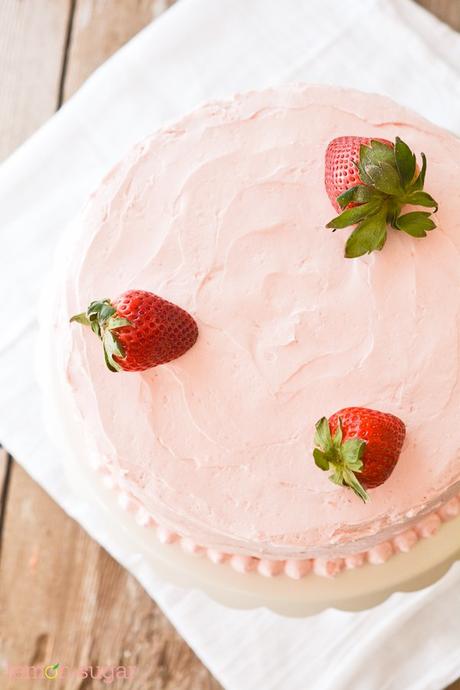 Strawberry Supreme Cake