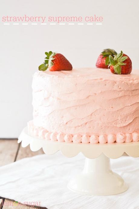 Strawberry Supreme Cake