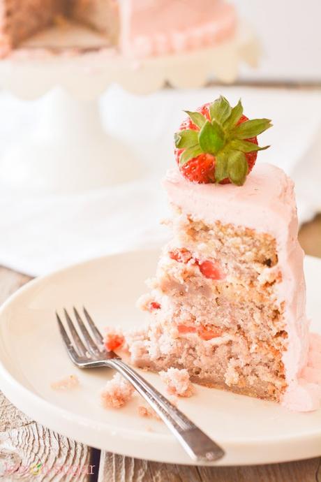 Strawberry Supreme Cake