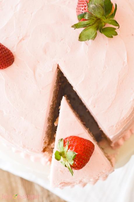 Strawberry Supreme Cake