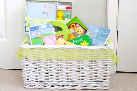 toddler easter basket, easter basket, easter books, easter gifts for toddlers