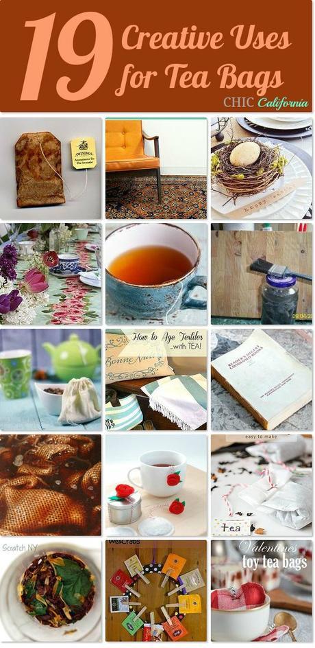 19 Creative Uses for Tea Bags