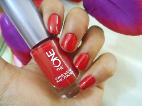 Bridal Favorite from Oriflame The One Long Wear Nail Color | London Red, Red Sky at Night, Ruby Rouge, Strawberry Cream, Lilac Silk