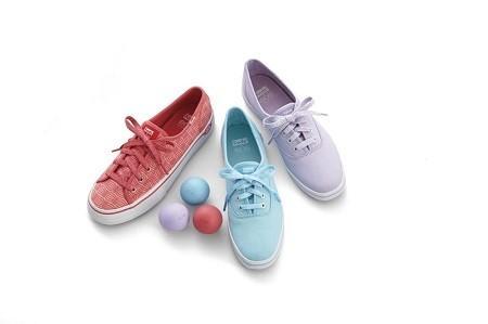 Keds unveils collaboration with skincare brand eos 