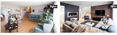 Living Room Remodels – Before and After