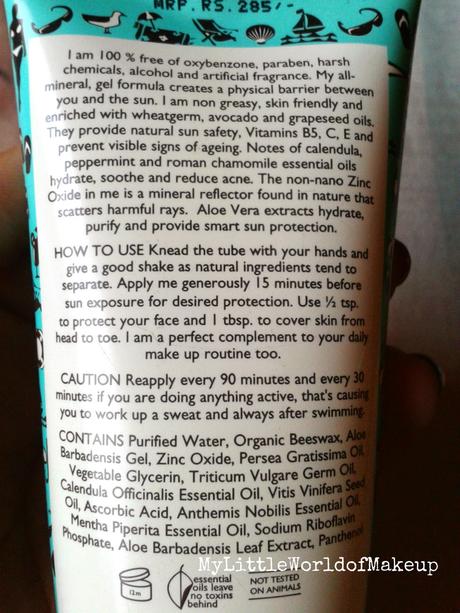 Aroma Magic Aloe Vera Sunscreen Gel Review