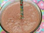 Vegan Raspberry Chocolate Vanilla Smoothy!