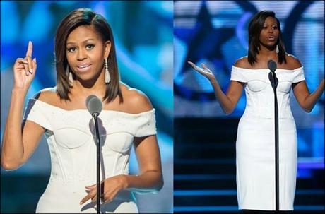Michelle Obama Outfit in Black Girls Rock award ceremony