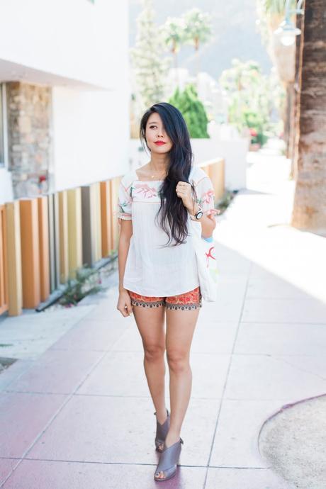 Travel Style Diary | Palm Springs Day Outfit