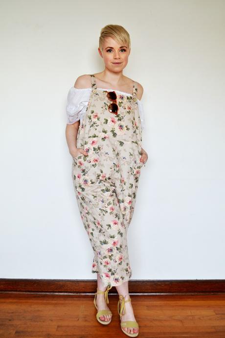 Look of the Day: Ridiculous Floral Overalls