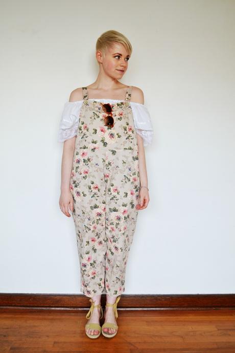 Look of the Day: Ridiculous Floral Overalls