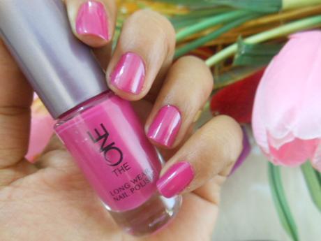 Orchid Nails with Oriflame The One Long Wear Nail Color Orchid Nails with Oriflame The One Long Wear Nail Color