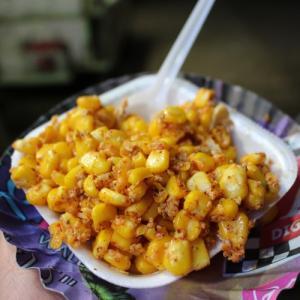 Chilli Cheese Sweetcorn - Street Food