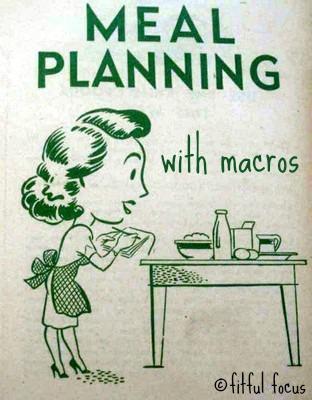 Pin It Party! Meal Planning with Macros via @FitfulFocus #macros #mealplan #tips