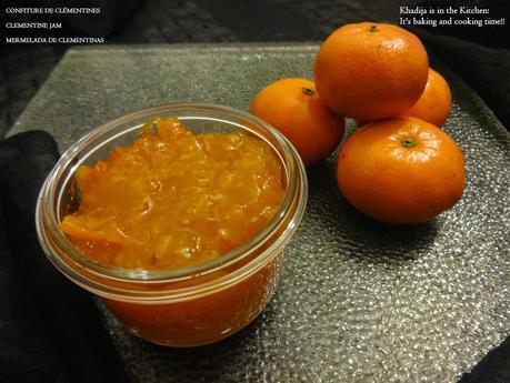 CONFITURE DE CLÉMENTINES / CLEMENTINE JAM / MERMELADA DE CLEMENTINAS