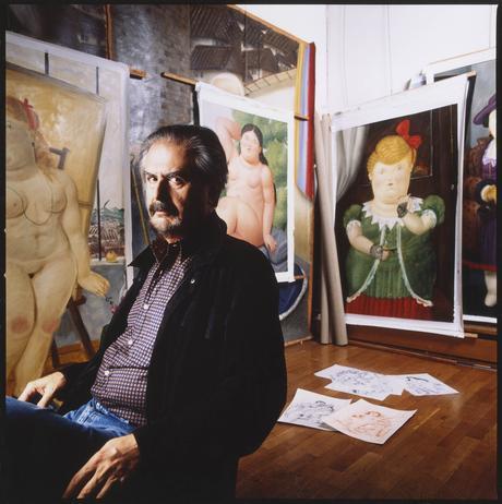 Interview with Botero en su estudio de Paris 2003 014 20