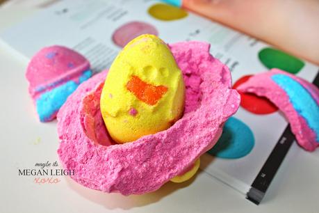 Lush 'Immaculate Eggception' EASTER Bath Bomb