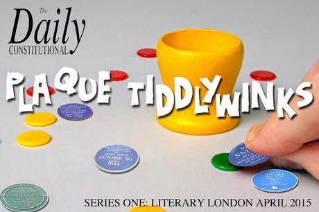 #London Plaque Tiddlywinks No.2. Ian Fleming
