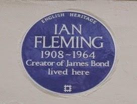 #London Plaque Tiddlywinks No.2. Ian Fleming