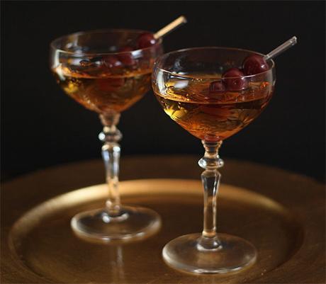 Mad Men Manhattan and Mushroom Pâté Mad Men Manhattan and Mushroom Pâté