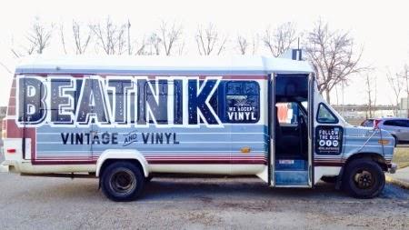 Beatnik Bus: mobile record store in Calgary