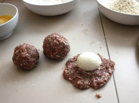 making scotch eggs