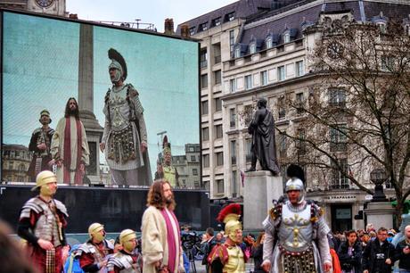 The Passion in Trafalgar Square @WintershallPlay #GoodFriday