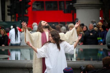 The Passion in Trafalgar Square @WintershallPlay #GoodFriday