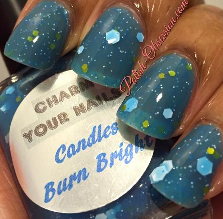 Charm Your Nails - Candles Burn Bright