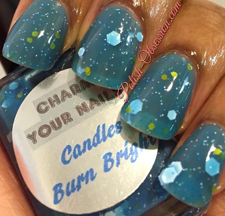 Charm Your Nails - Candles Burn Bright