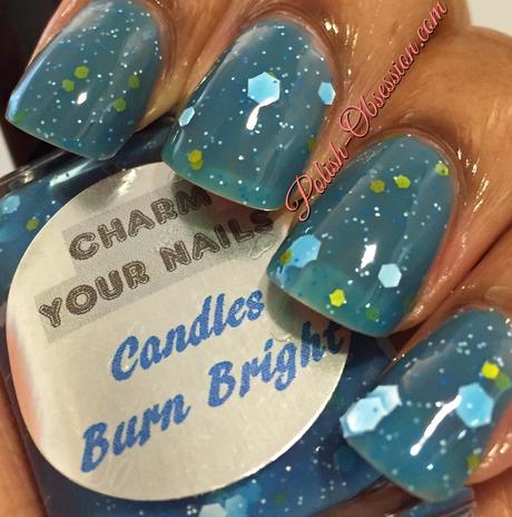 Charm Your Nails - Candles Burn Bright