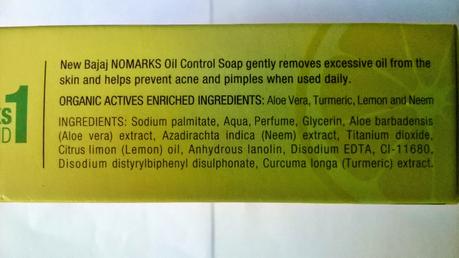 Bajaj NoMarks Oil Control Soap Review