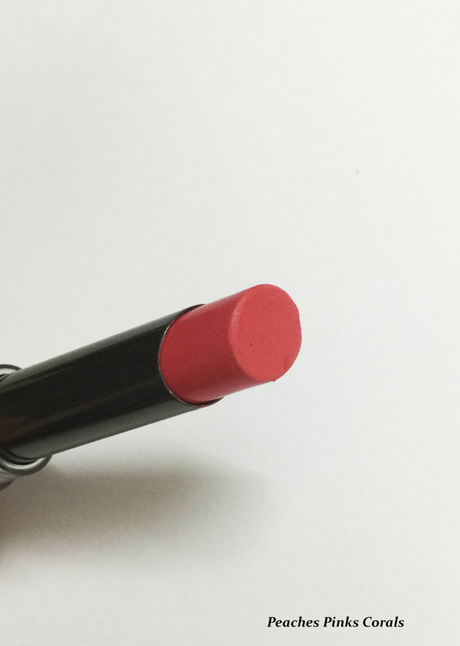 Lakme Absolute Sculpt Studio Hi-Definition Matte Lipstick Pink Caress Review Swatches and LOTD