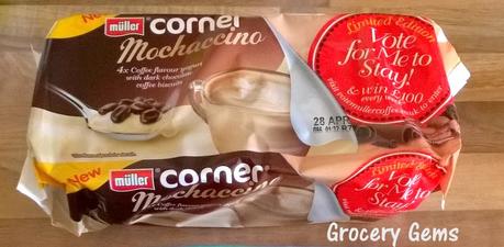 New Instore: Müller Corner Coffee Flavours! Müller Corner Mochaccino & Müller Bliss Corner Cappuccino