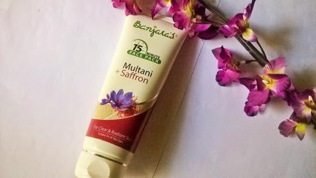Banjara's Multani Saffron 15 Minute Face Pack Review