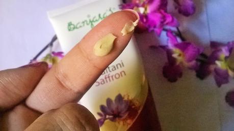 Banjara's Multani Saffron 15 Minute Face Pack Review