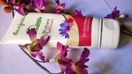 Banjara's Multani Saffron 15 Minute Face Pack Review