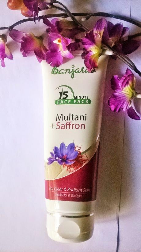 Banjara's Multani Saffron 15 Minute Face Pack Review