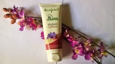 Banjara's Multani Saffron 15 Minute Face Pack Review