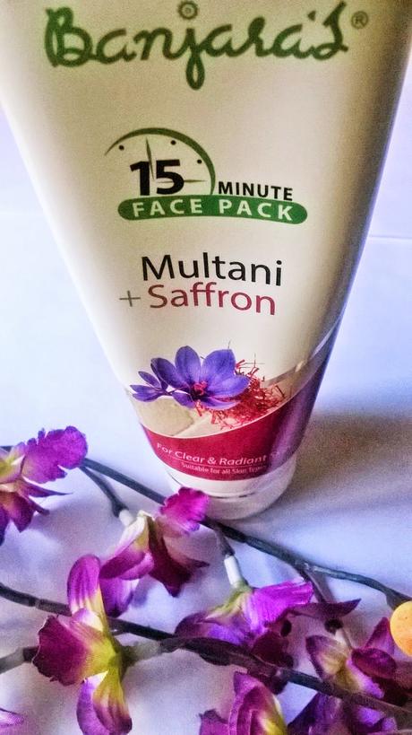 Banjara's Multani Saffron 15 Minute Face Pack Review