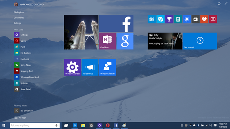 Become a Windows insider now. Experience Windows 10 before it gets public!