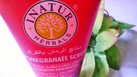 Inatur Herbals Pomegranate Scrub Review