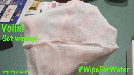 Neutrogena Naturals Makeup Remover Towelettes #WipeForWater